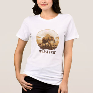 “Gigantes da Savana – Camiseta do Rebanho de Elefa