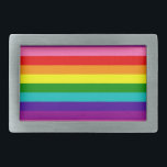 Gilbert Baker Orgulho gay Flag Rainbow Stripes<br><div class="desc">Bandas de orgulho incluindo o original rosa,  que inclui o padeiro; você pode ajustar a escala,  posicionamento e rotação da faixa</div>