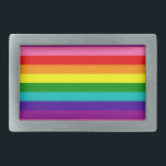 Gilbert Baker Orgulho gay Flag Rainbow Stripes<br><div class="desc">Bandas de orgulho incluindo o original rosa,  que inclui o padeiro; você pode ajustar a escala,  posicionamento e rotação da faixa</div>