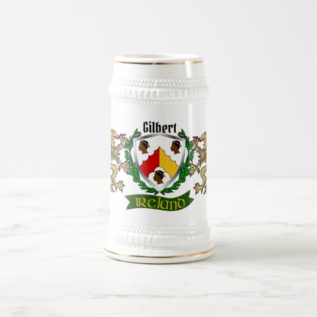 Gilbert Irish Shield Beer Caneca de cerveja (Centro)