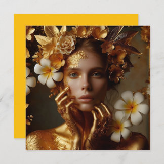 Gilded Pre-Raphaelite Woman 3