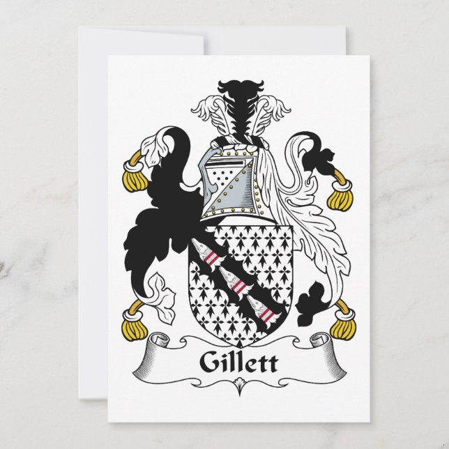 Gillett Family Crest (Frente)