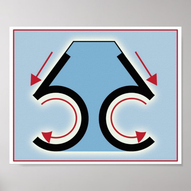 Gimmel - Zayin Escrevendo Poster (Frente)