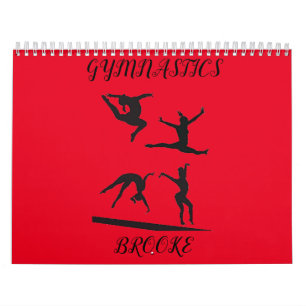 GIMNASTICS COORFUL CALENDÁRIO PERSONALIZADO EM 20