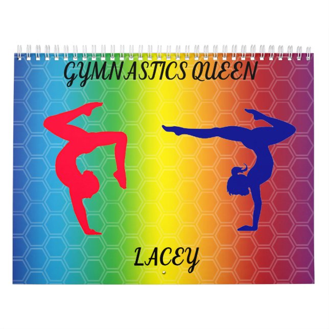 GIMNASTICS COORFUL CALENDÁRIO PERSONALIZADO EM 202 (Capa)