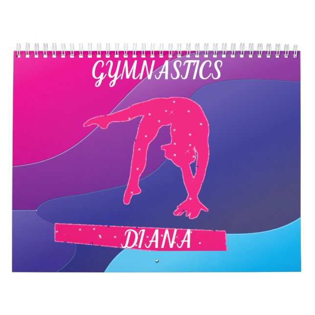 GIMNASTICS COORFUL CALENDÁRIO PERSONALIZADO EM 202 (Capa)