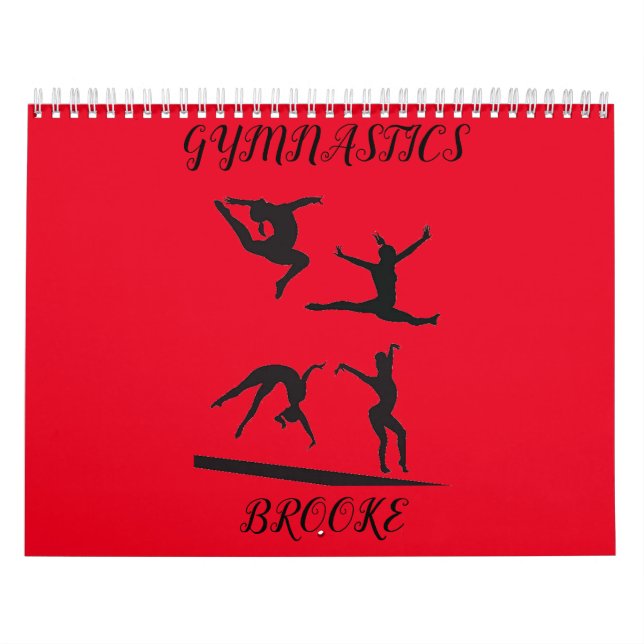 GIMNASTICS COORFUL CALENDÁRIO PERSONALIZADO EM 202 (Capa)