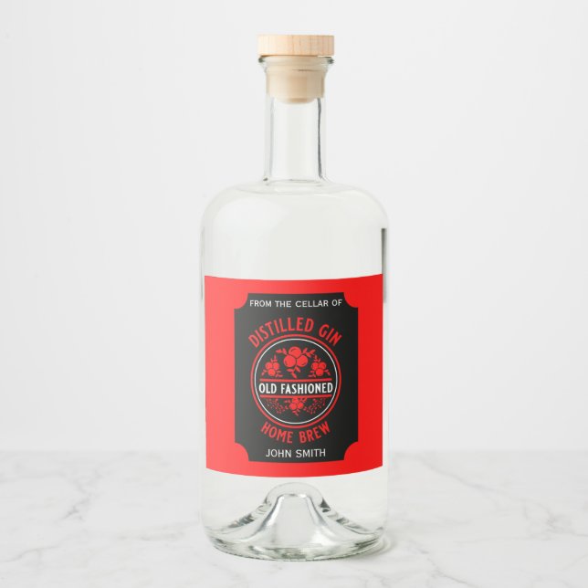 Gin Botão Personalizado (Frente)