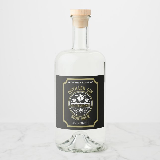 Gin Botão Personalizado (Frente)