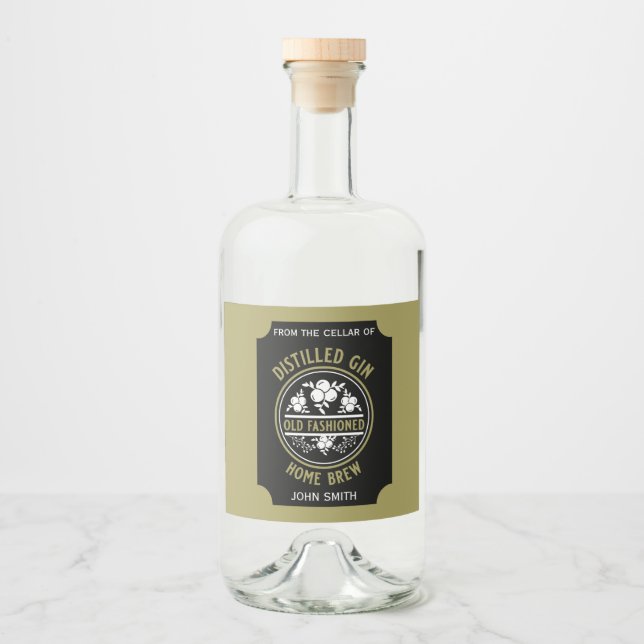 Gin Botão Personalizado (Frente)