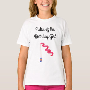 Ginástica Aniversário Irmã T-Shirt