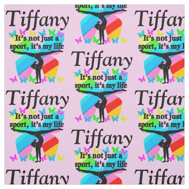 GINÁSTICA É O MEU TECIDO PERSONALIZADO DA VIDA (Modelo)