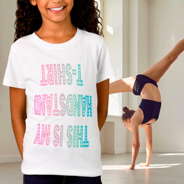 Ginástica "Esta é a minha camiseta de mão" (Criador carregado)