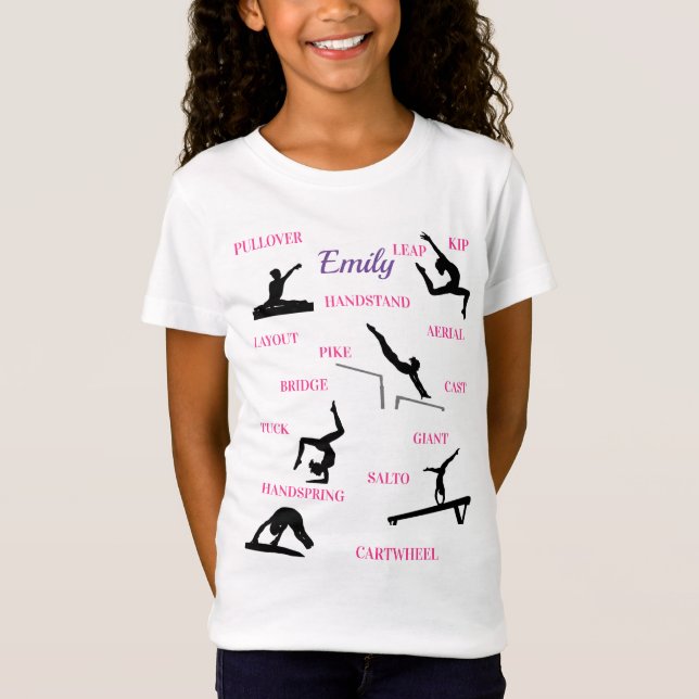 Ginástica Habilita Typografia T-Shirt (Frente)
