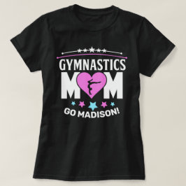 Ginástica Personalizada Mãe T-Shirt
