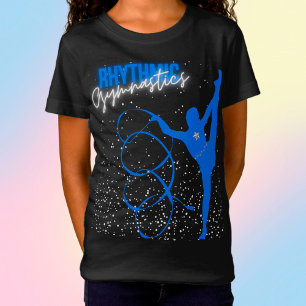 Ginástica Rítmica Fita e Estrelas T-Shirt