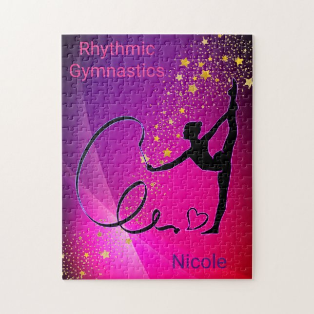 Ginástica Rítmica Girls Quebra-cabeça de Fita (Vertical)