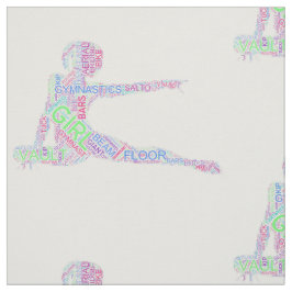 ginástica Tecido Word Art Versão 2