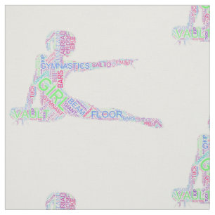 ginástica Tecido Word Art Versão 2