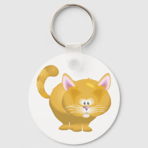 Ginger Cat Chaveiro