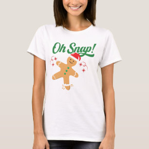 Ginger Engraçado Cobra Camisa De Natal - Humor Fer