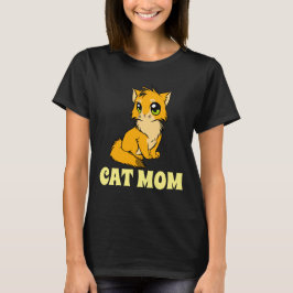 GINGER LADIS T-SHIRTS DA MOM CAT