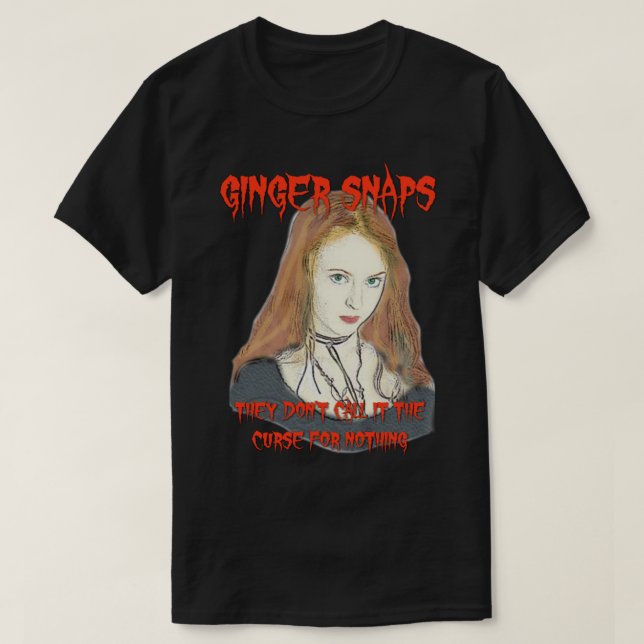 Ginger Snaps Classic T-Shirt (Frente do Design)