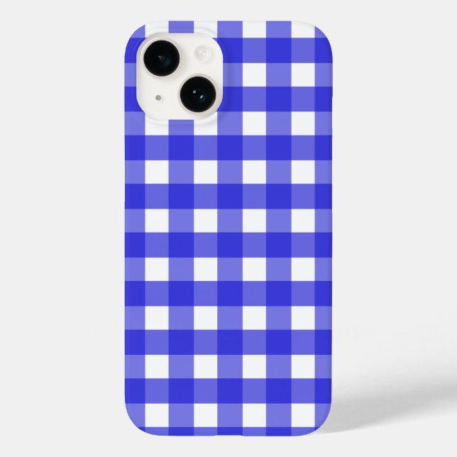 Gingham azul-real (Verso)