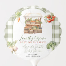 Gingham, Chá de fraldas de mercado fresco, crescid
