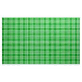 Gingham Check Green and White Tecido