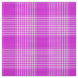 Gingham Check Light Purple and White Tecido