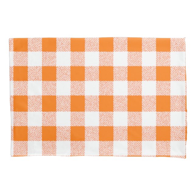 Gingham Check Orange (Frente)