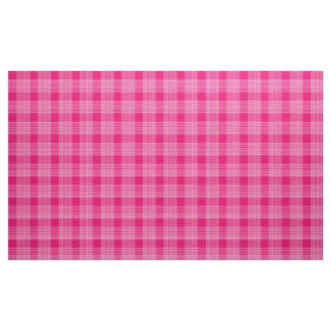 Gingham Check Pink and White Tecido (Jarda)