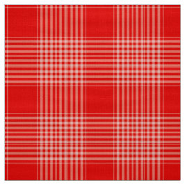 Gingham Check Red and White Tecido