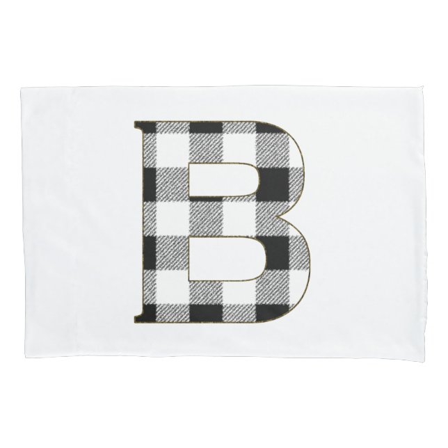 Gingham - Letra B (Frente)