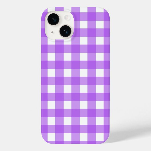 Gingham roxo brilhante (Verso)