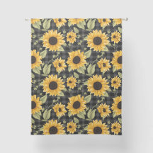 Gingham Sunflower Pattern