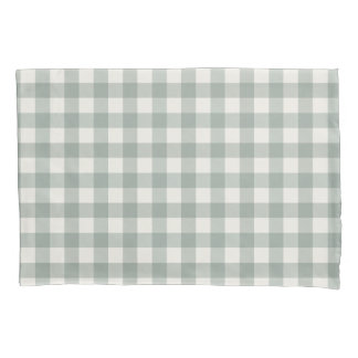 Gingham verifica xadrez verde