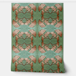 Gingko verde e cobre 2' x 4'