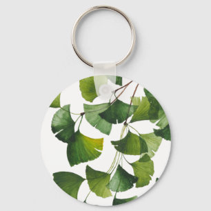 Ginkgo Biloba Verde - Porta-chaves