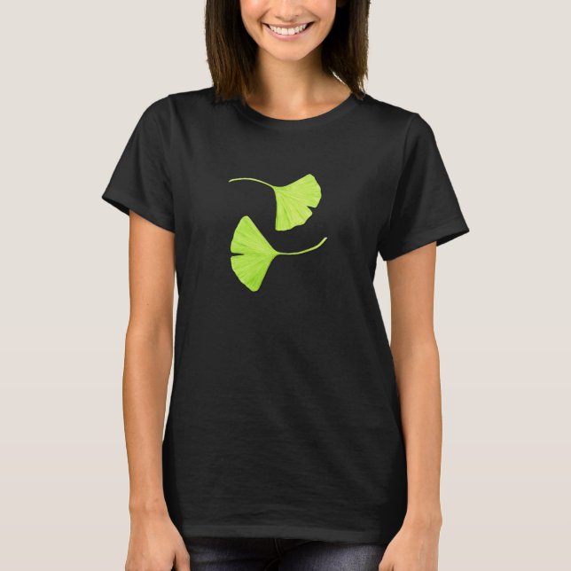 Ginkgo deixa T-Shirt (Frente)