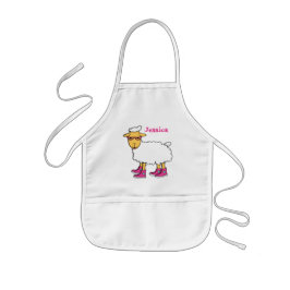 Ginny, avental de ovelha