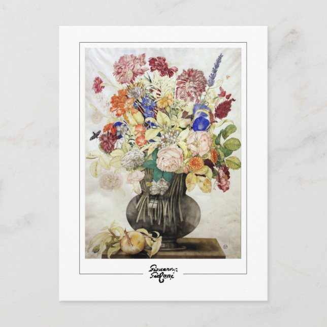 Giovanna Garzoni nº 9 - Cartão postal de arte (Frente)