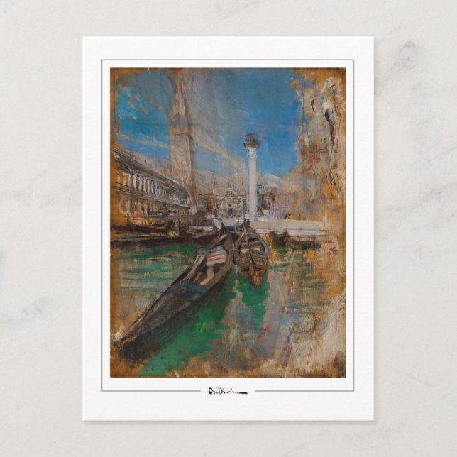 Giovanni Boldini #101 - Cartão Postal de Arte (Frente)