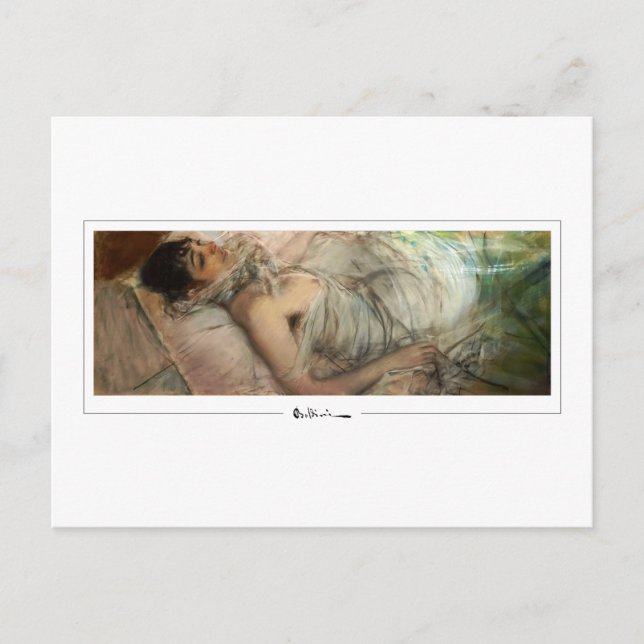 Giovanni Boldini #123 - Cartão postal de arte fina (Frente)