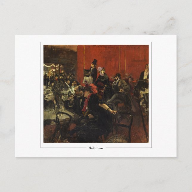 Giovanni Boldini #181 - Cartão Postal de Arte (Frente)
