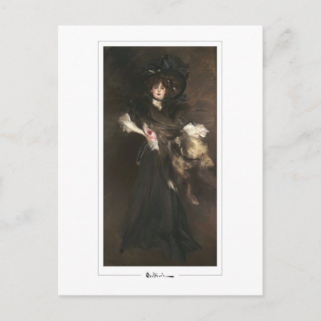 Giovanni Boldini #207 - Cartão Postal de Arte (Frente)