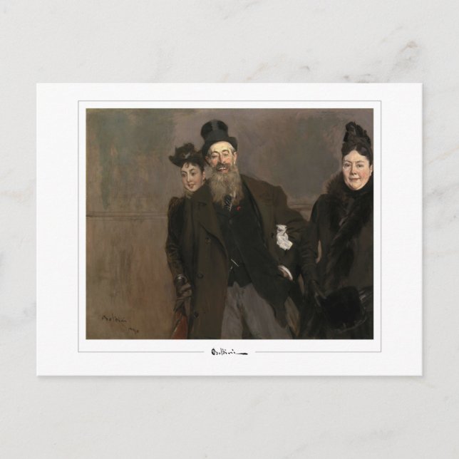 Giovanni Boldini #251 - Cartão Postal de Arte (Frente)