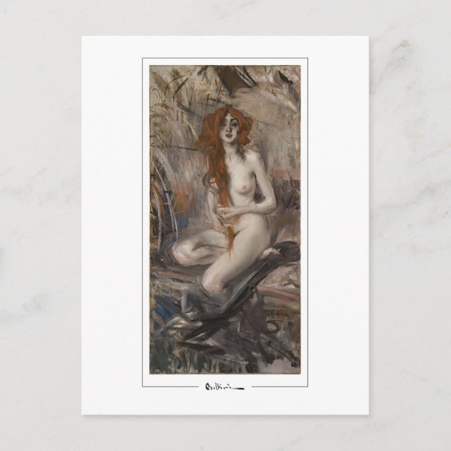 Giovanni Boldini #442 - Cartão Postal de Arte Refi (Frente)