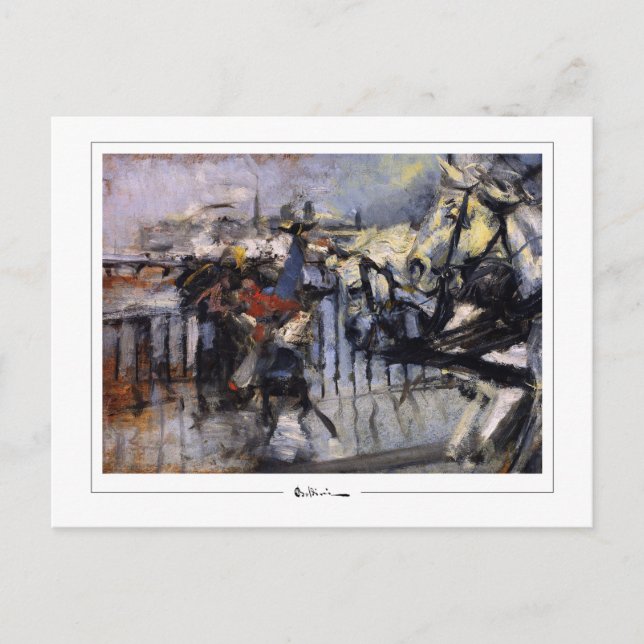 Giovanni Boldini #557 - Cartão Postal de Arte (Frente)